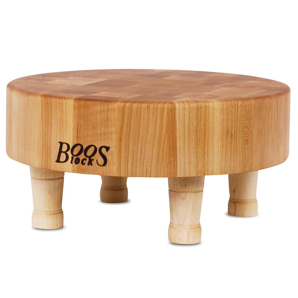 John Boos 12-Inch Round Maple Cutting Block