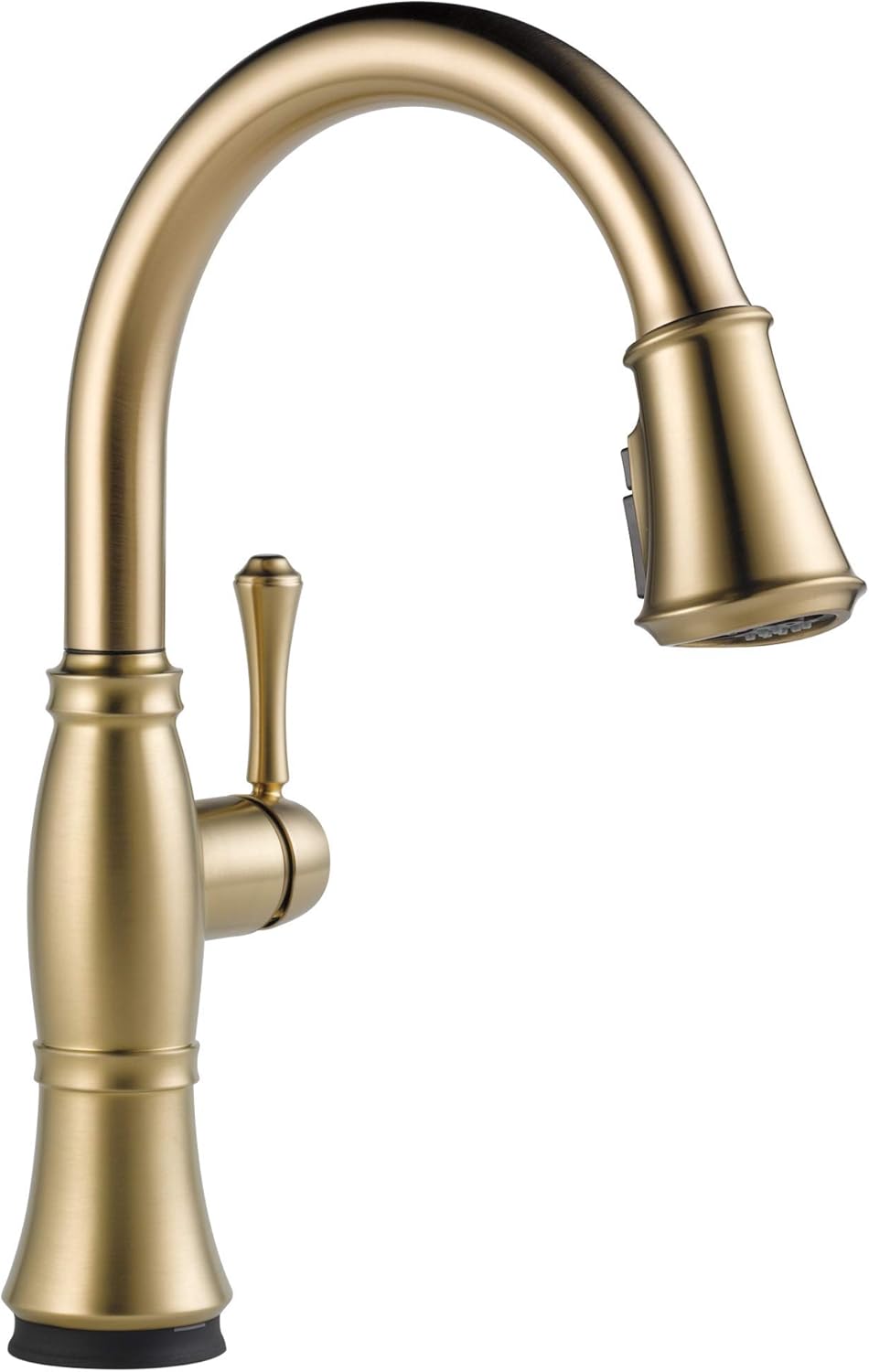 Delta Faucet Cassidy Gold Kitchen Faucet Touch, Touch Kitchen Faucets with Pull Down Sprayer, Kitchen Sink Faucet, Delta Touch2O Technology