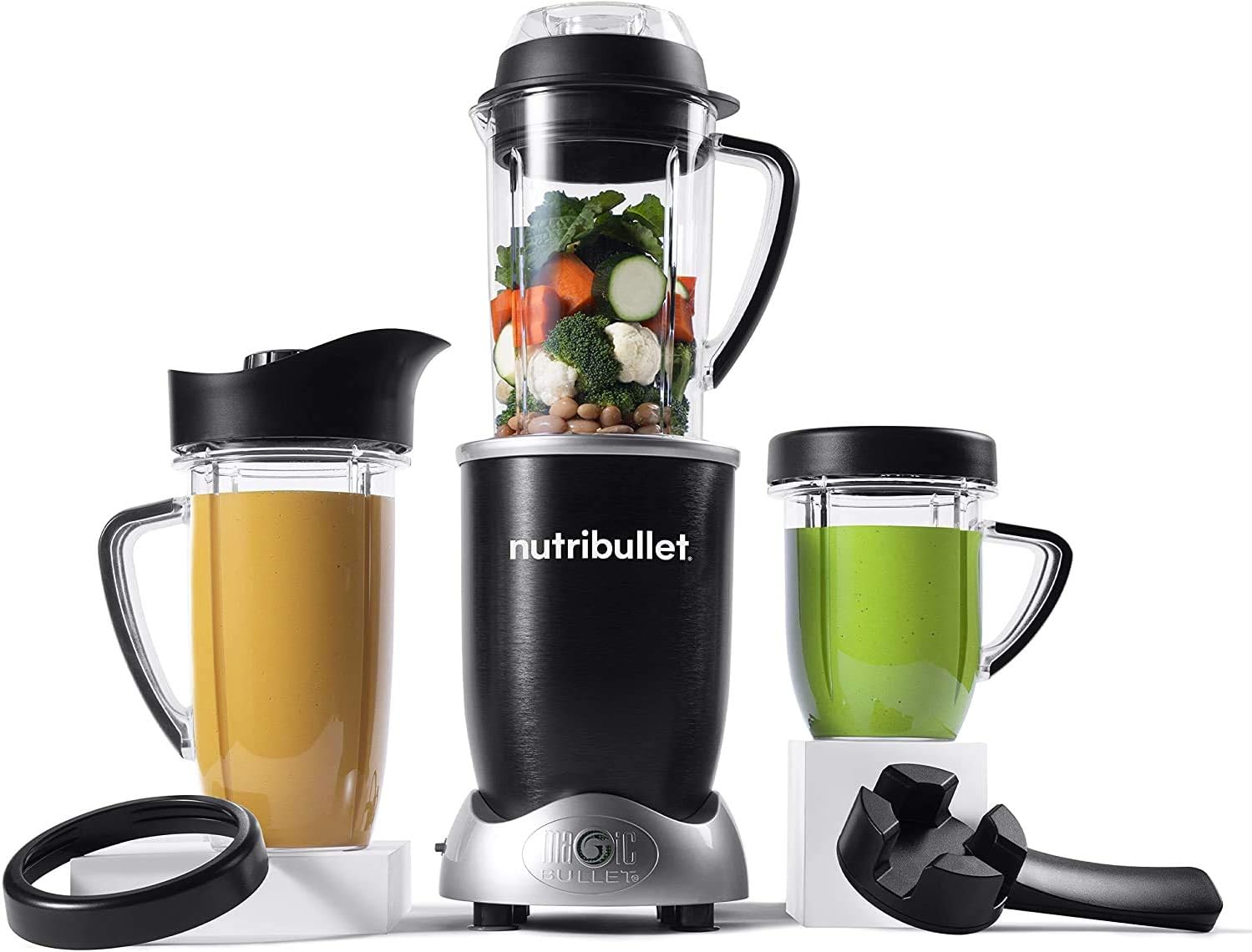 Magic Bullet Nutribullet RX Blender Smart Technology with Auto Start and Stop Recipe Book Included - Smart Home Appliances