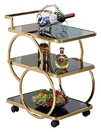 Bar Cart - Rolling Kitchen Carts for Home Hotel
