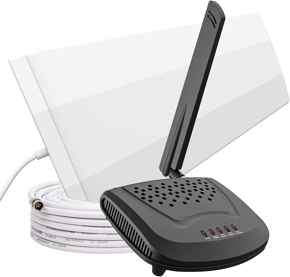Amazboost Cell Phone Signal Booster Kit(A0),Suitable for All U.S. Carriers -Compatible with Verizon,AT&T, T-Mobile, Sprint & More