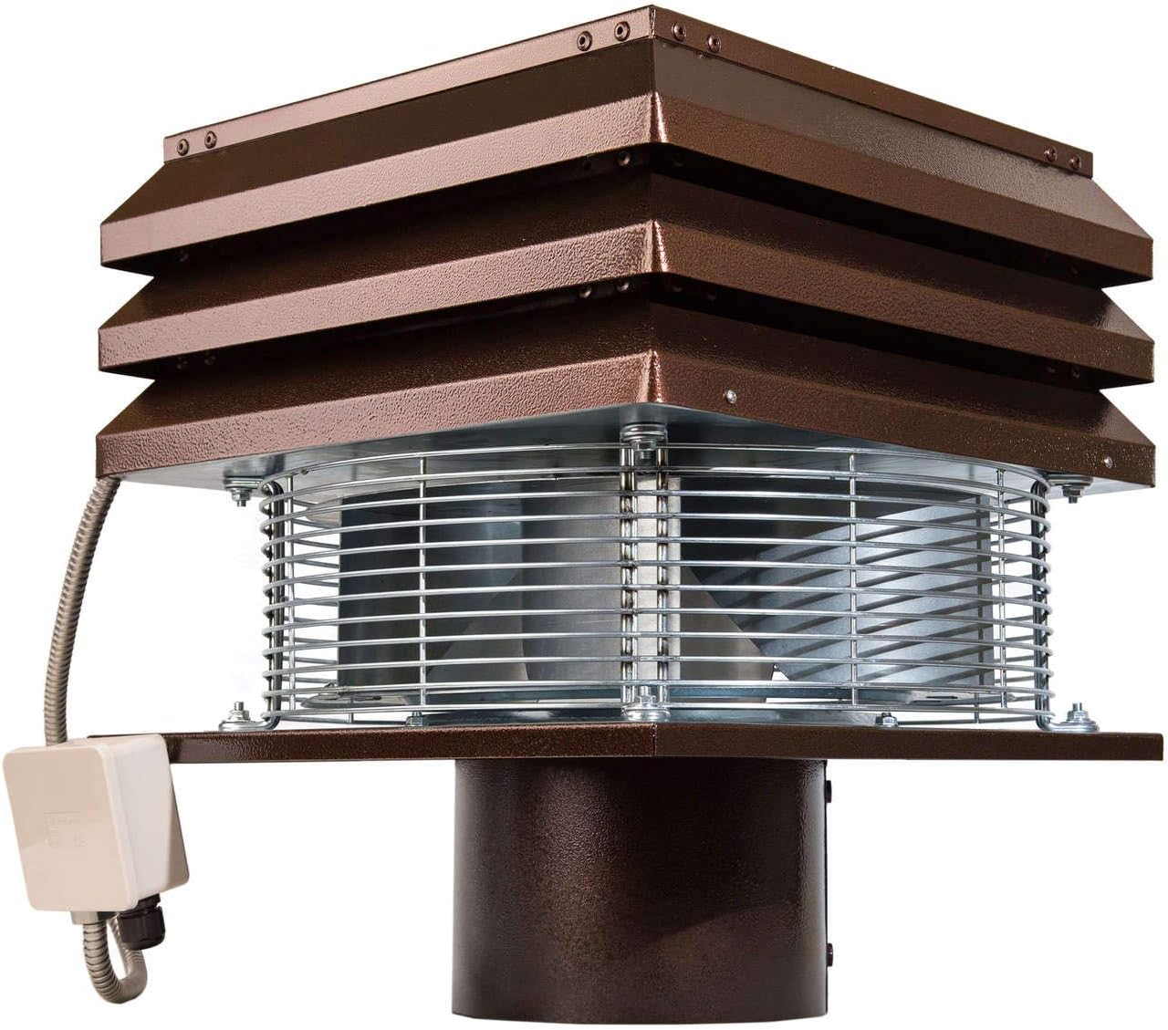 Chimney Fan Fireplace Exhaust Fan Flue Fan Chimney Draft Inducer Chimney Exhaust Fan For Fireplace Professional Model 20 cm round model 110 V
