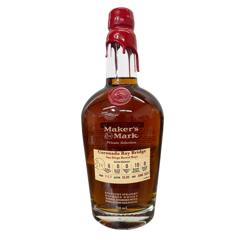 Maker's Mark SDBB "Coronado Bay Bridge" Barrel Pick 750ml - Nestor Liquor