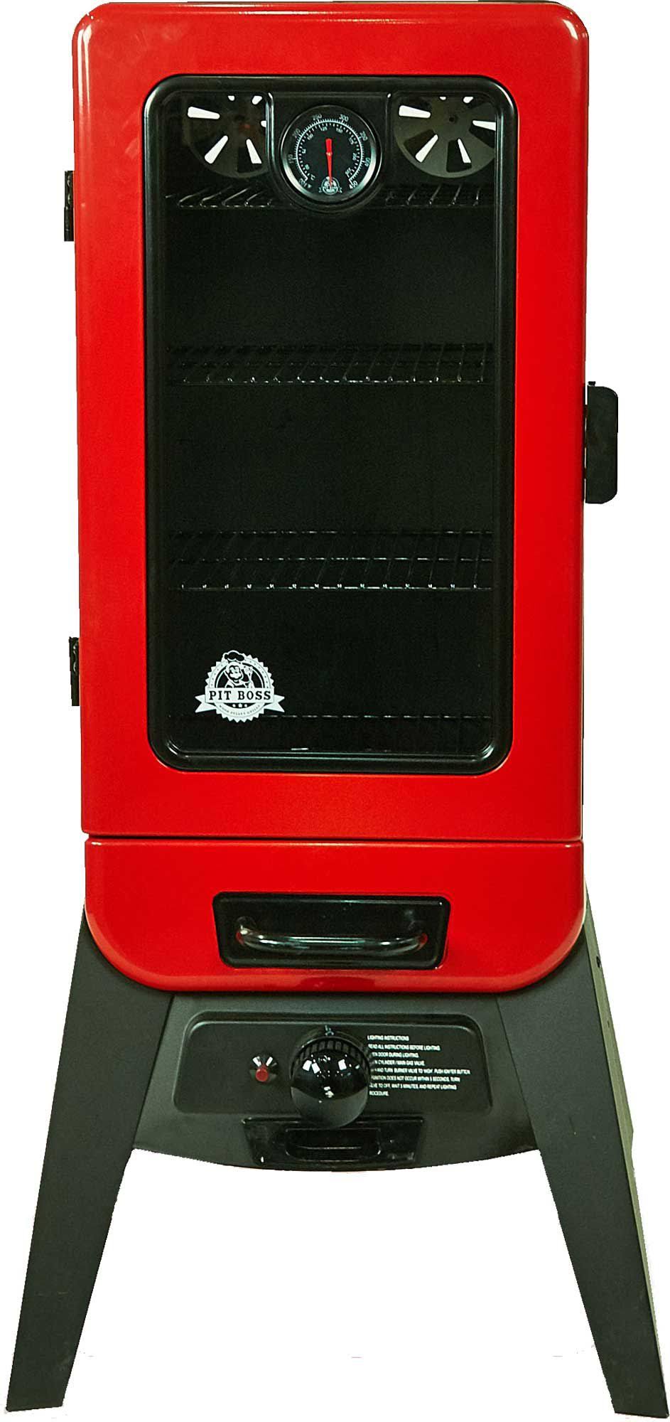 Pit Boss Red Rock 3 Series Vertical LP Gas Smoker, Size: 2.8