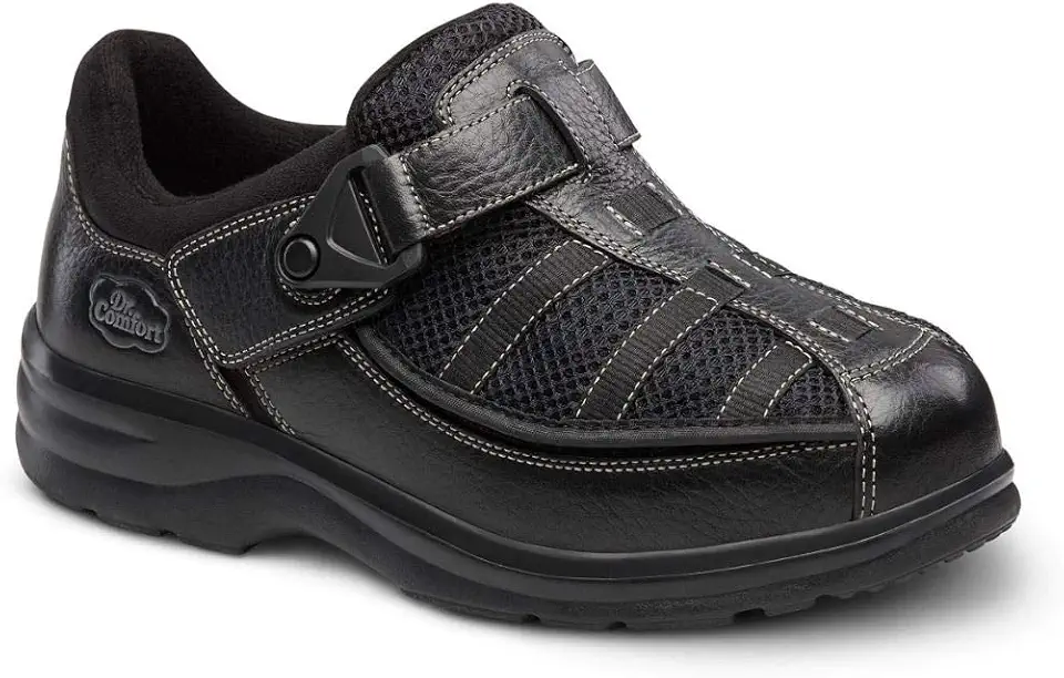 Dr. Comfort Women's Lucie X Foot Care Therapeutic Walking Shoes-Leather and Mesh Diabetic Shoes for Men with Gel Inserts - Kansas Nuitrition - HNZSDS