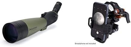 Celestron – Ultima 80 Angled Spotting Scope – 20 to 60x80mm Zoom Eyepiece – Multi-Coated Optics for Bird Watching, Wildlife