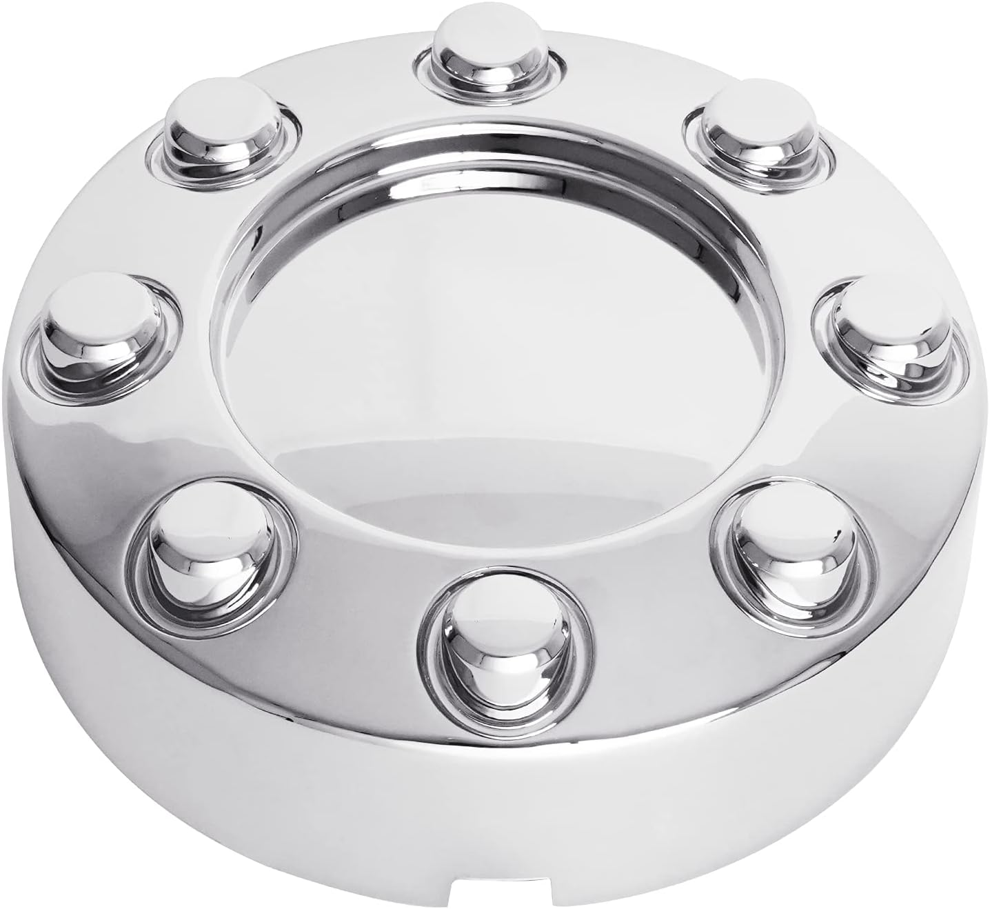 KitsPro Wheel Center Cap Compatible with Ford F250 F350 SRW Wheel Center Cap 7C3Z1130AA , Pack of 1 (Chrome, 7C3Z-1130-AA) Pack of 2