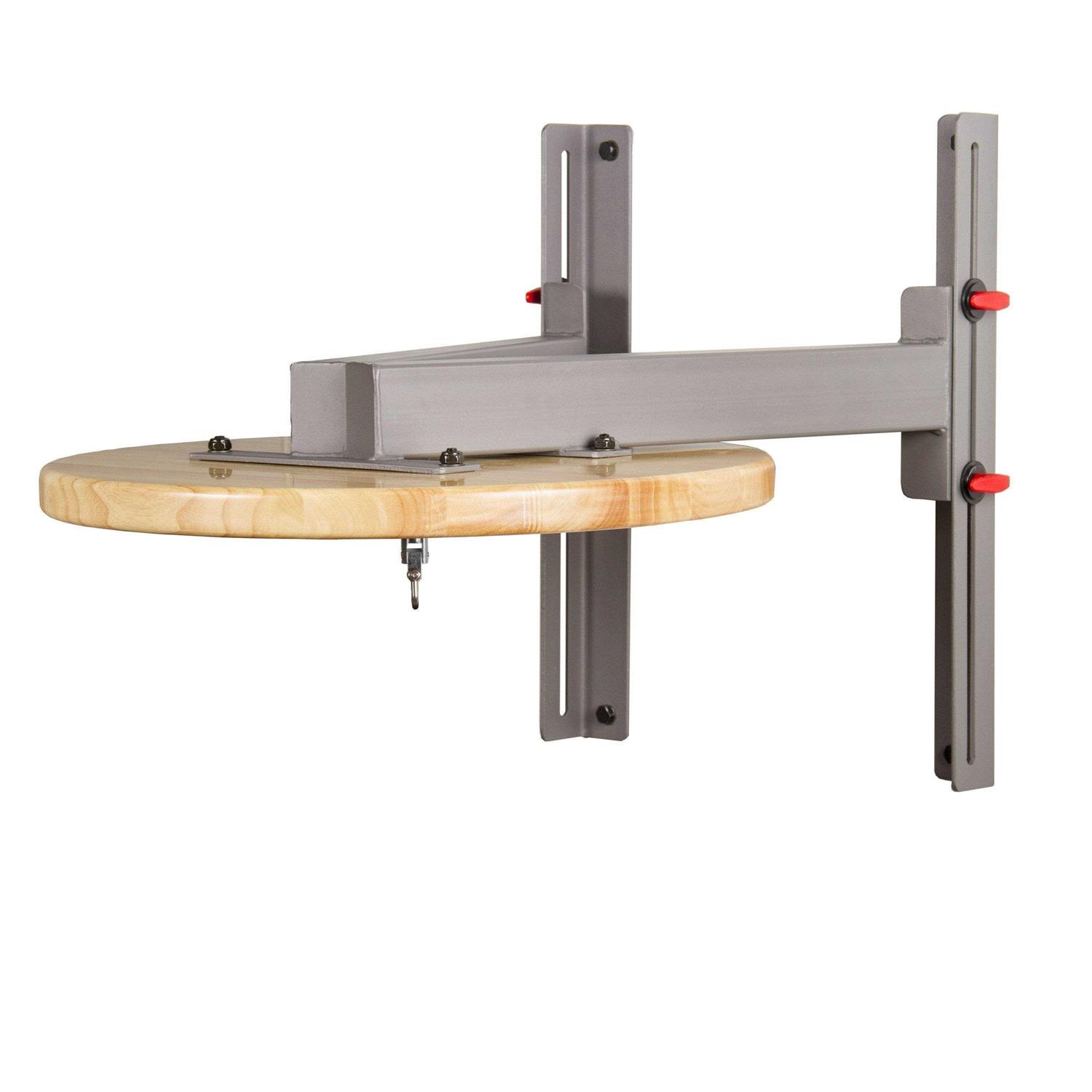 XMark Adjustable Speed Bag Platform With 15 Height Adjustment and Constructed of Heavy Gauge Steel To Minimize Vibration and Optimize Rebound