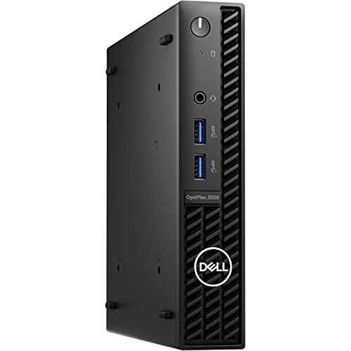 Dell Newest 2023 Optiplex 3000 Mini Desktop (Intel i5-12500T 6-Core, 32GB RAM, 512GB PCIe SSD, Intel UHD, WiFi 6, Bluetooth 5.2, RJ-45, USB 3.2