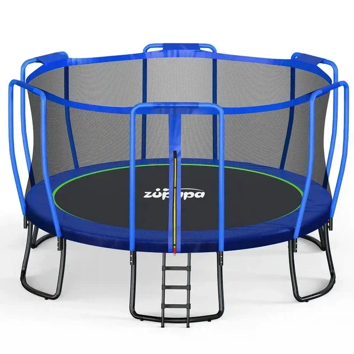 Zupapa 1500LBS Upgraded Trampoline 10-16FT - Play Equipment