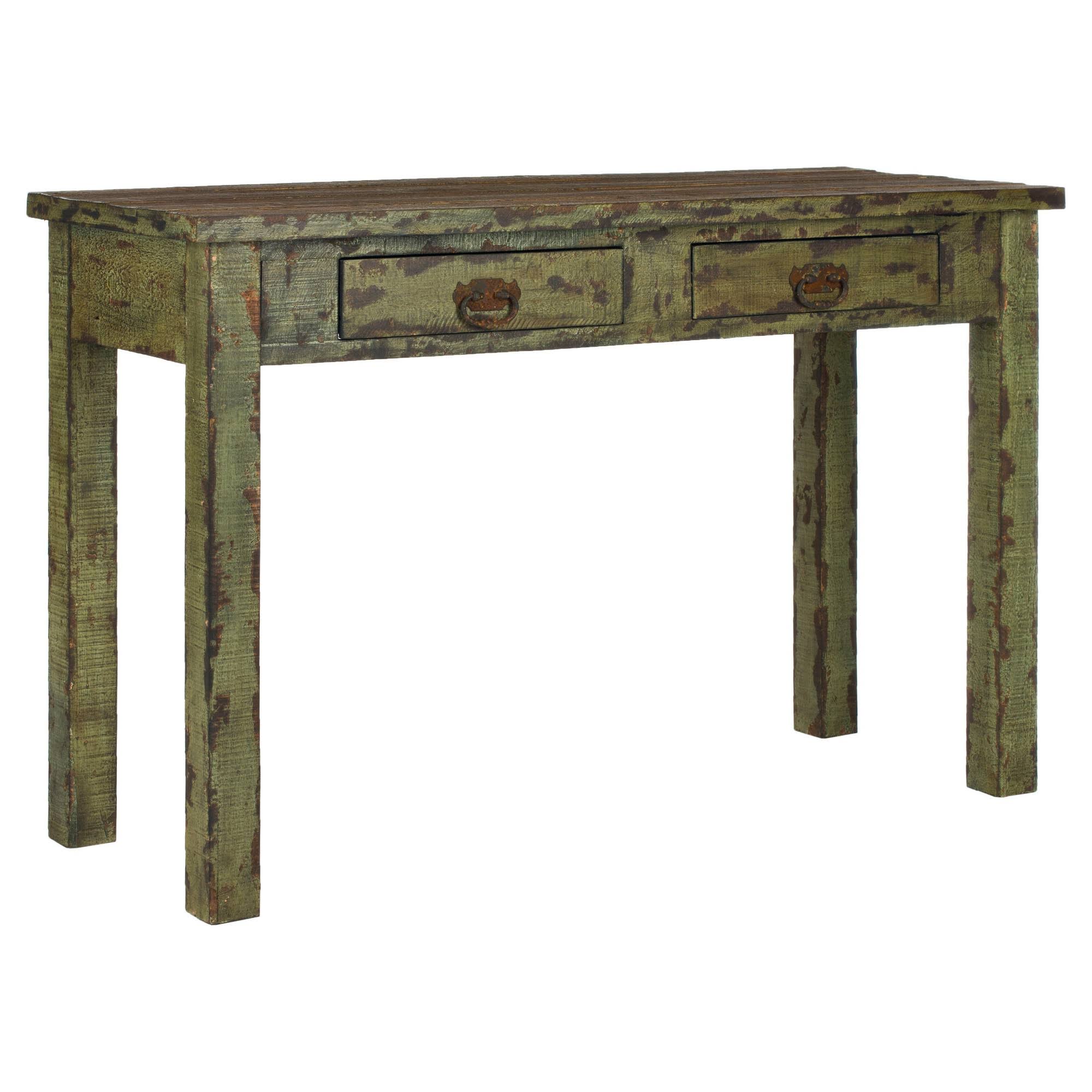 Safavieh Carl Console - Antique Green