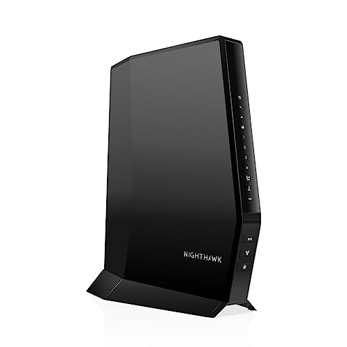 NETGEAR Nighthawk Modem Router Combo (CAX30) DOCSIS 3.1 Cable Modem and WiFi 6 Router - AX2700 6.0 Gbps - Compatible with Xfinity, Spectrum, Cox