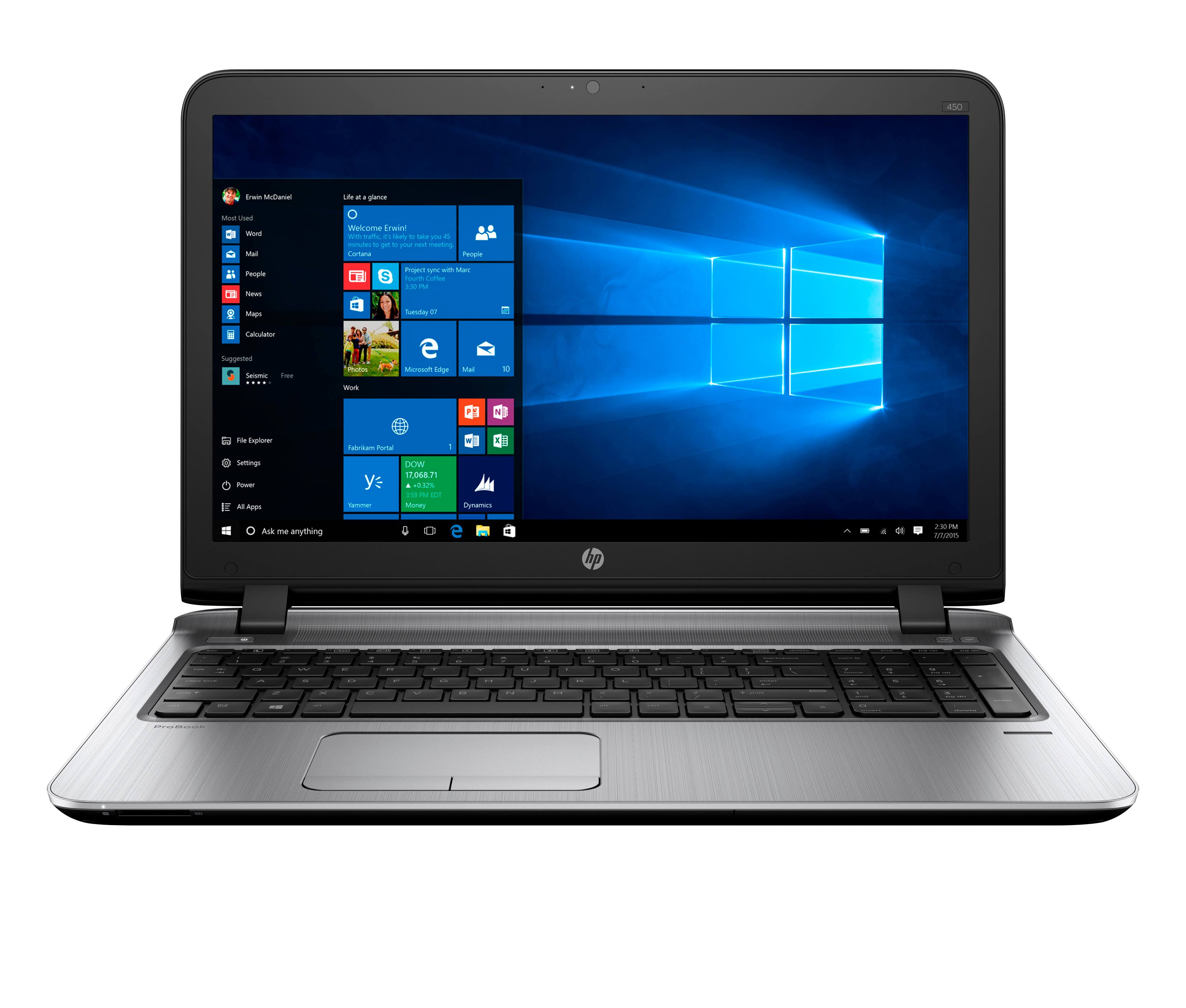 HP 15.6x22 ProBook 450 G3 Notebook