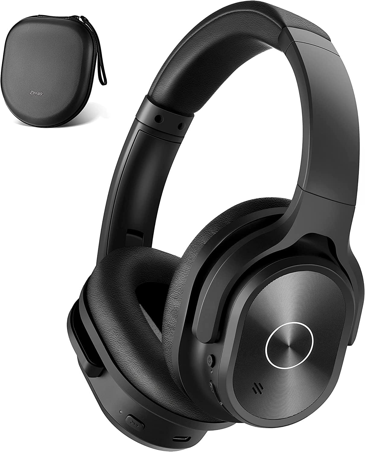 ZIHNIC Over-Ear Bluetooth Headphone, Active Noise Cancelling Headphones