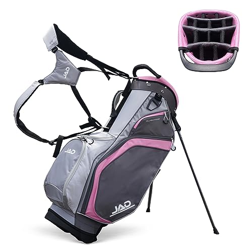 JAD PRO GOLF, Premium Everyday Golf Stand Bag for Men and Women, 14-Way Top Dividers, Ultra Lightweight, Easy for Carrying