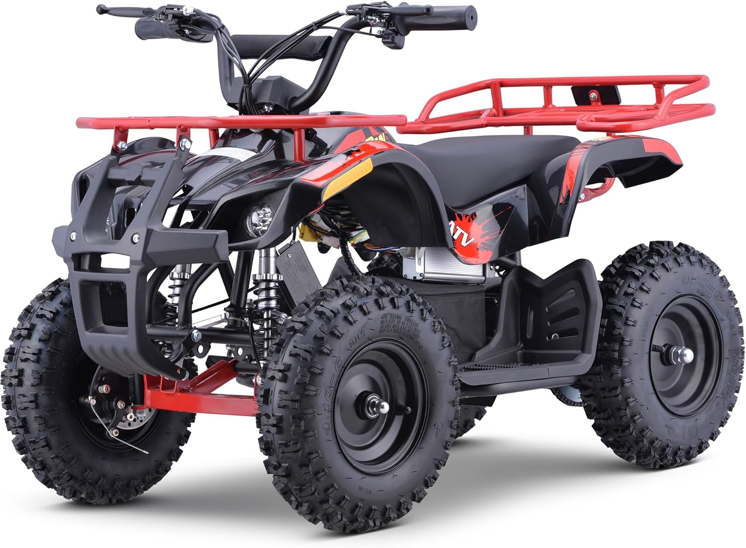 MotoTec 36v 500w Sonora Kids ATV Red, Large