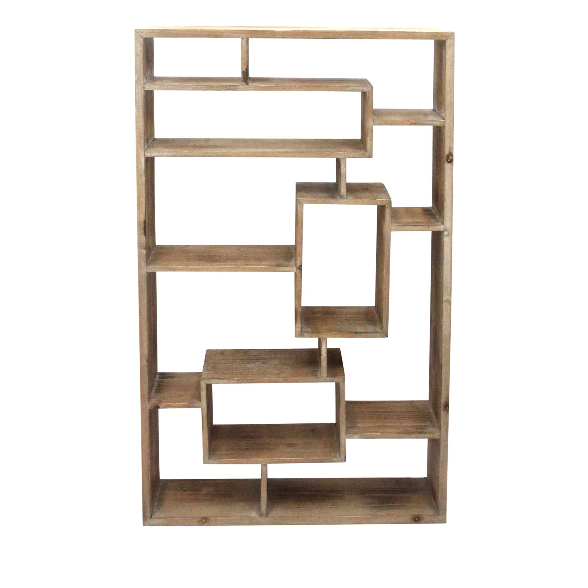 Sagebrook Home 12097 Wooden Wall Shelf Brown