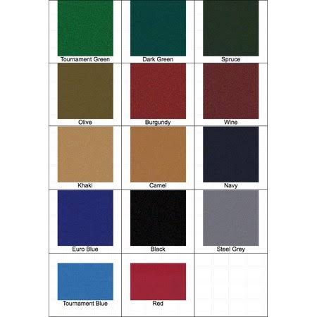 9& Proform High Speed Professional Pool Table Cloth Felt - Black