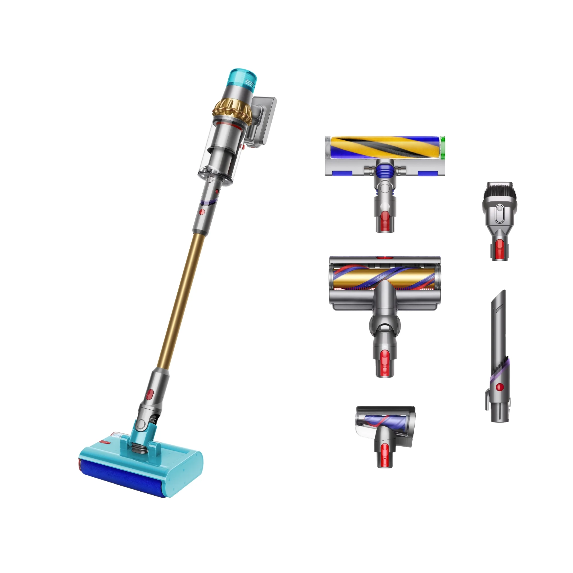 Dyson V15s Detect Submarine? Absolute Wet & Dry Vacuum Cleaner | Gold | New - Curated Treasures Market