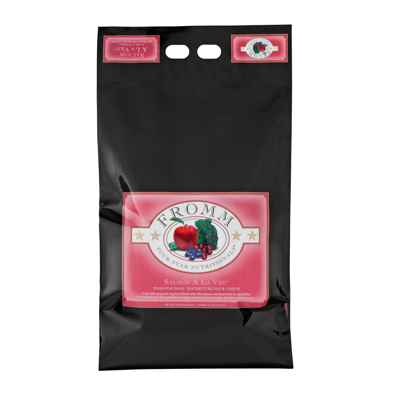 Fromm Four Star Salmon A La Veg Dog Food - Pet Supplies online store