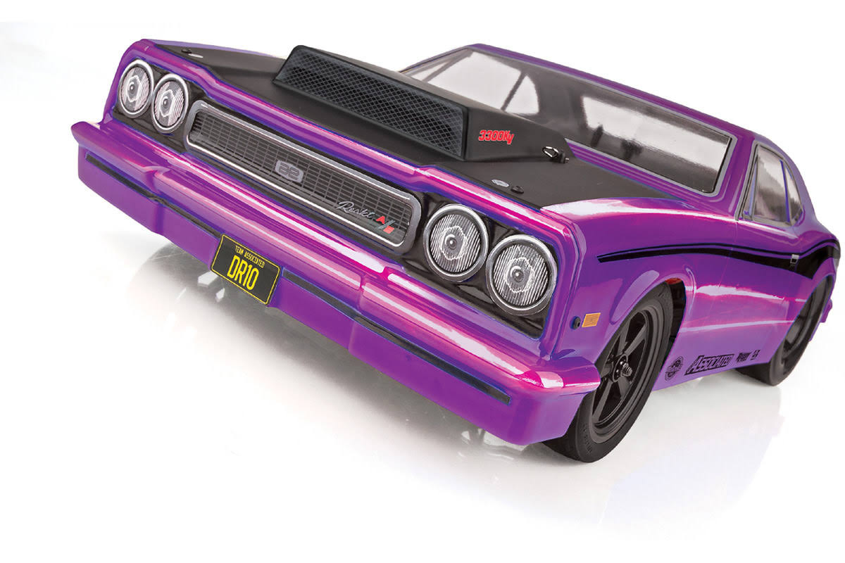 Team Associated ASC70028 Purple 1/10 DR10 2WD Drag Race Car Brushless RTR