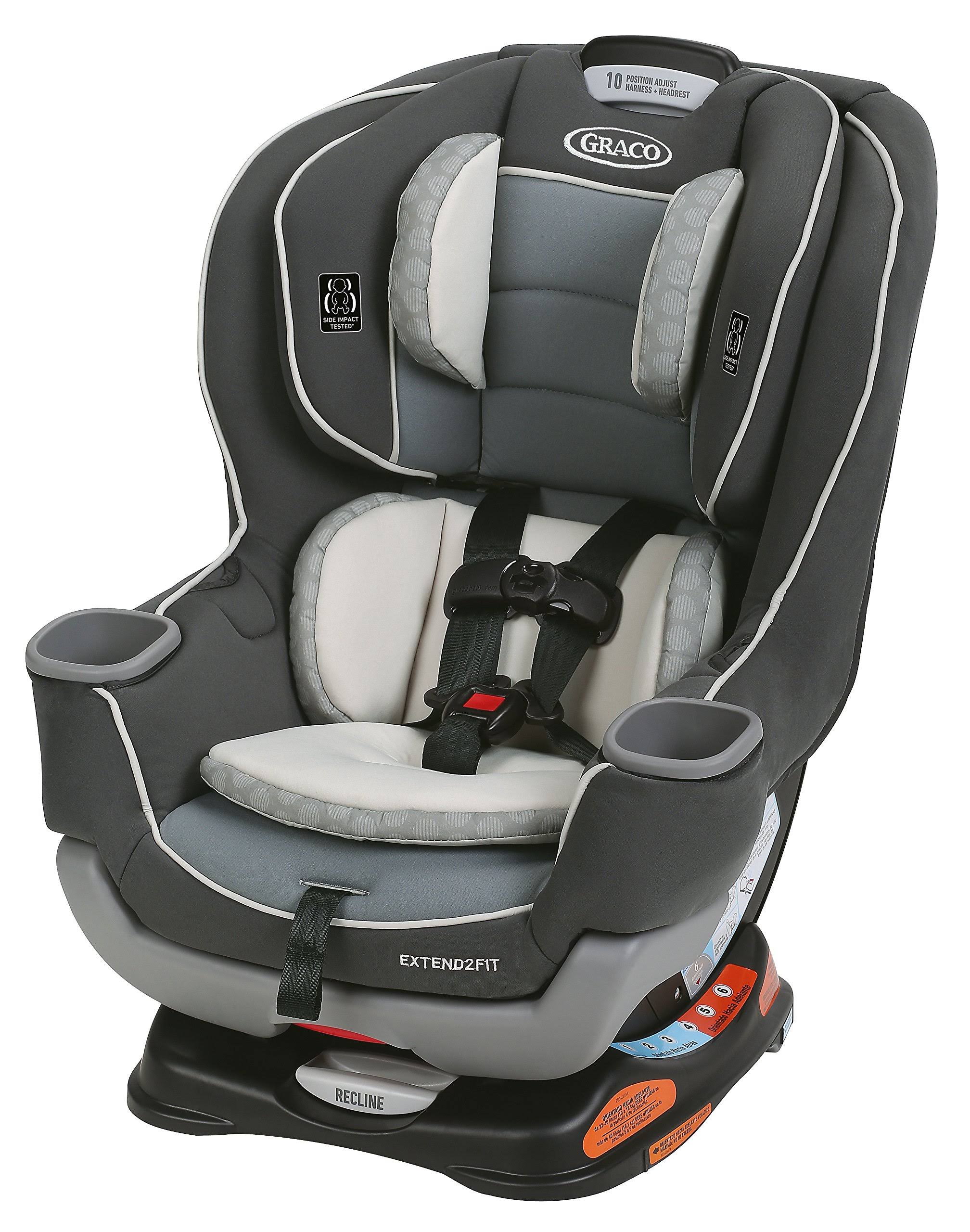 Graco - Extend2Fit Convertible Car Seat, Davis