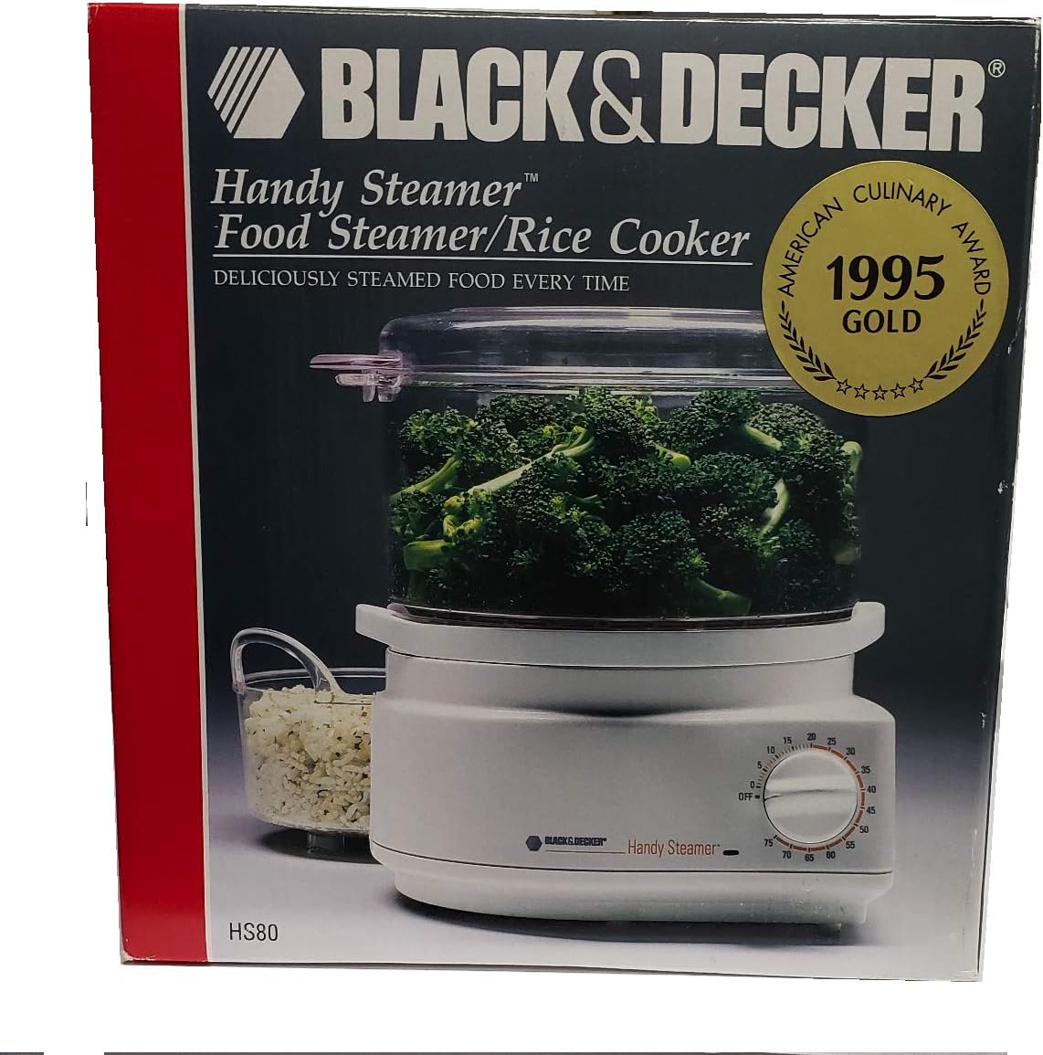 Black & Decker HS80 Handy Steamer Rice Cooker