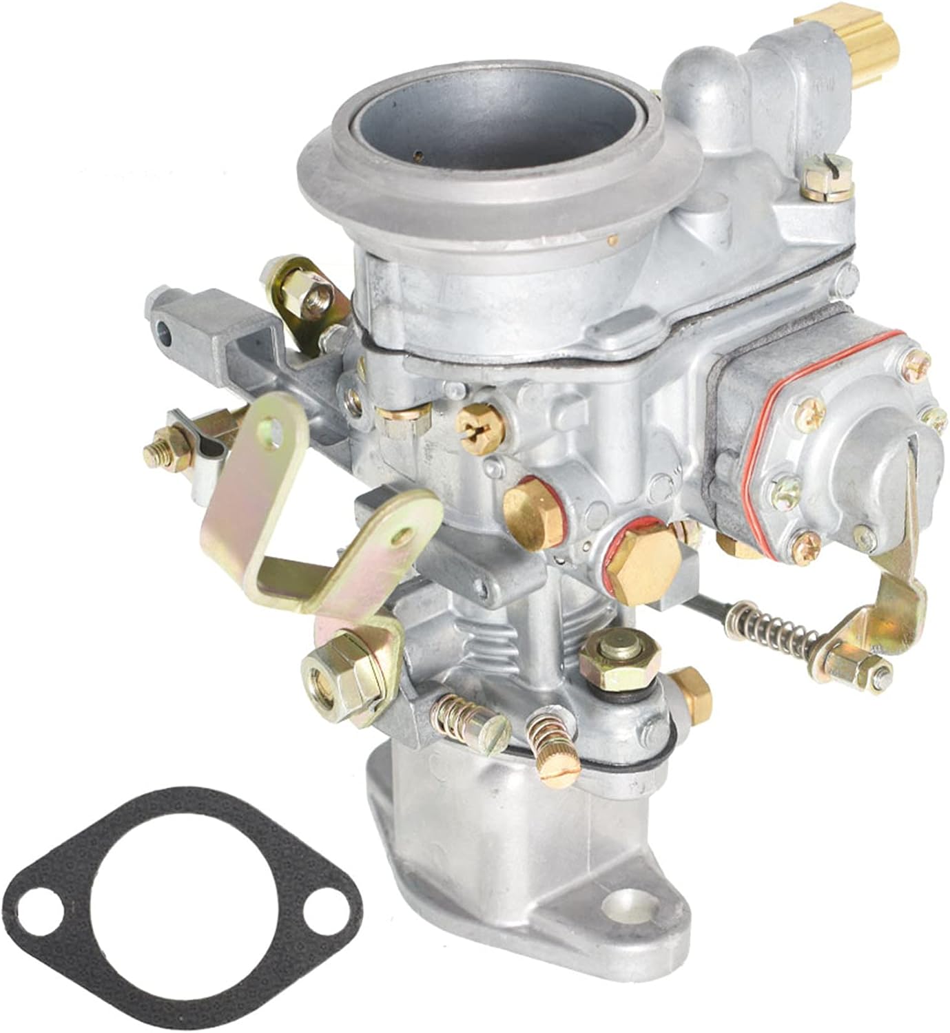 munirater 17701.02 1-Barrel Carburetor Replacement for 1955-1975 Jeep CJ3B/CJ5/CJ6/Willys with F-head 4 Cylinder Engines 923808