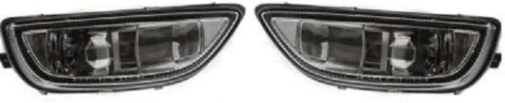 For 2001 2002 Toyota Corolla Pair Driver and Passenger Side Fog Light With Bulbs Included TO2592105 TO2593105 | 81220-02030 81210-02040 ; Pack of 2