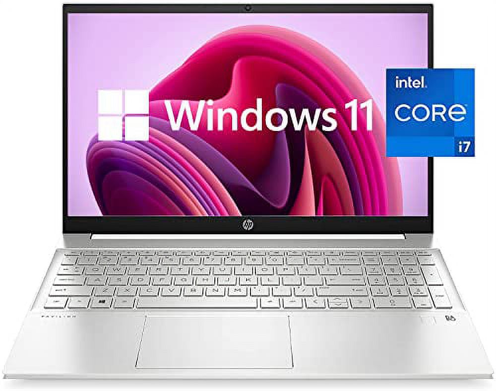 HP [Windows 11 Home] Newest Pavilion Laptop, 15.6” Full HD Display, Intel Core i7-1165G7 Processor, 32GB RAM,1TB SSD, Backlit Keyboard