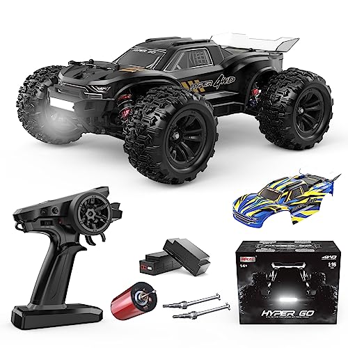 HYPER GO H16BM 1/16 RTR Brushless Fast RC Cars for Adults, Max 42mph Electric Off-Road RC Truck