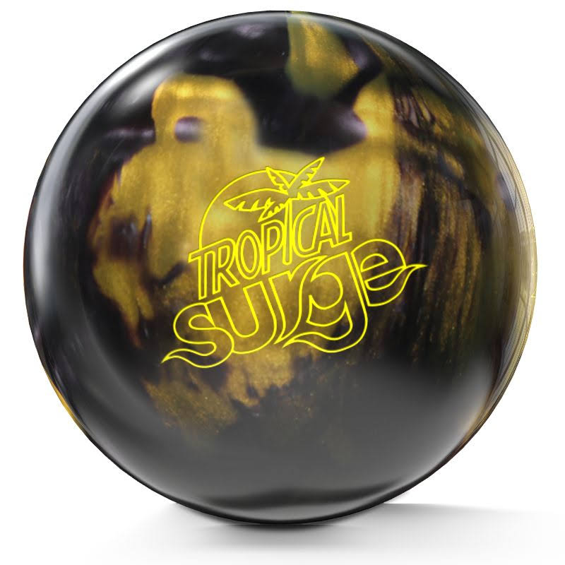 Storm Tropical Surge Black / Gold Bowling Ball