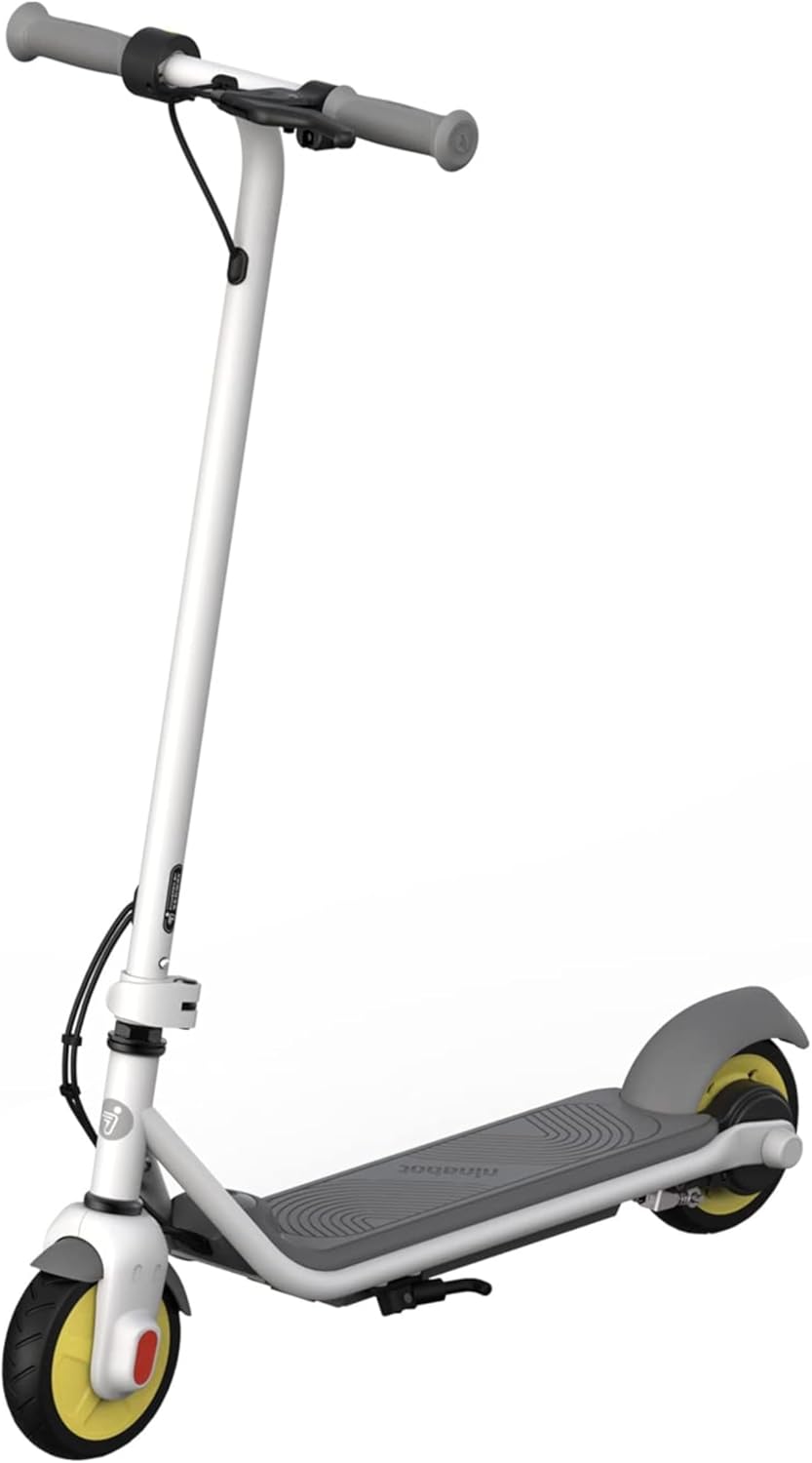 Segway Ninebot eKickScooter - Electric Scooter for Kids 6-14, w/t Adjustable Handlebar Height ( Only C2 Pro ) for Riders up to 132 lbs