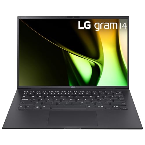 LG gram 14-Inch Lightweight Laptop Intel Evo Edition - Intel Core Ultra 5 Processor Windows 11 Home 8GB RAM 512GB SSD - White