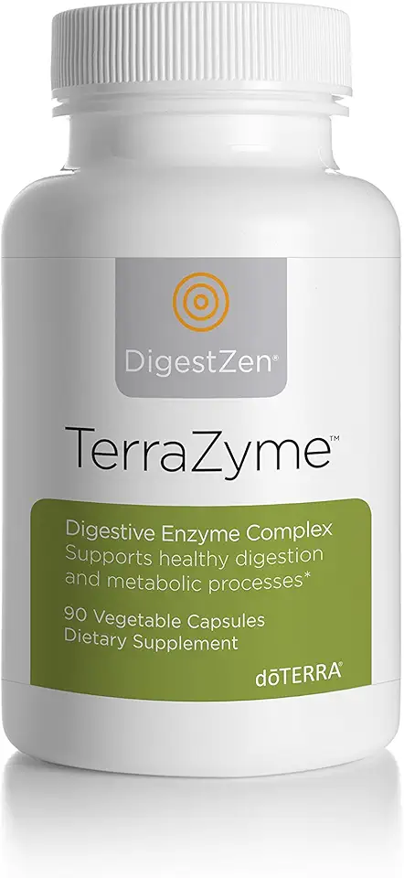 doTERRA TerraZyme Digestive Enzyme Complex - 90 Veg Caps - Kansas Nuitrition - HNZSDS