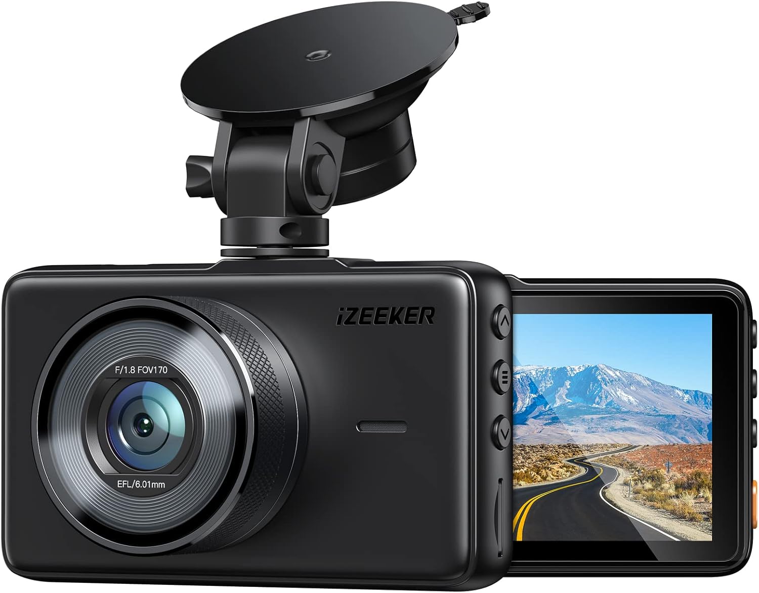 iZEEKER Dash Cam 1080P with 3 Inch LCD Screen, Dash Camera for Cars Front with Night Vision, WDR, Loop Recording, G-Sensor, Parking Monitor
