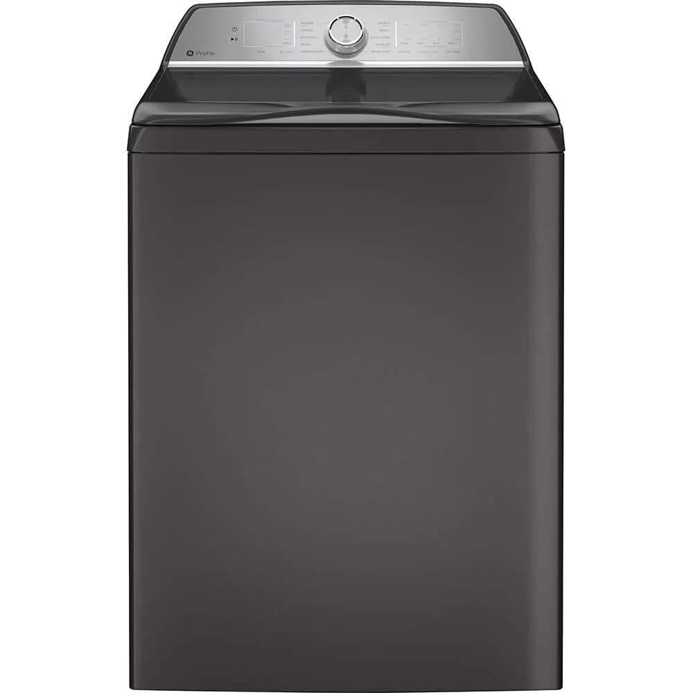 GE Profile PTW600BPRDG 5.0 Cu. Ft. Gray High-Efficiency Smart Top Load Washer