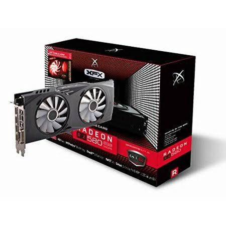 XFX AMD Radeon RX 580 8GB GDDR5 PCI Express 3.0 Graphics Card