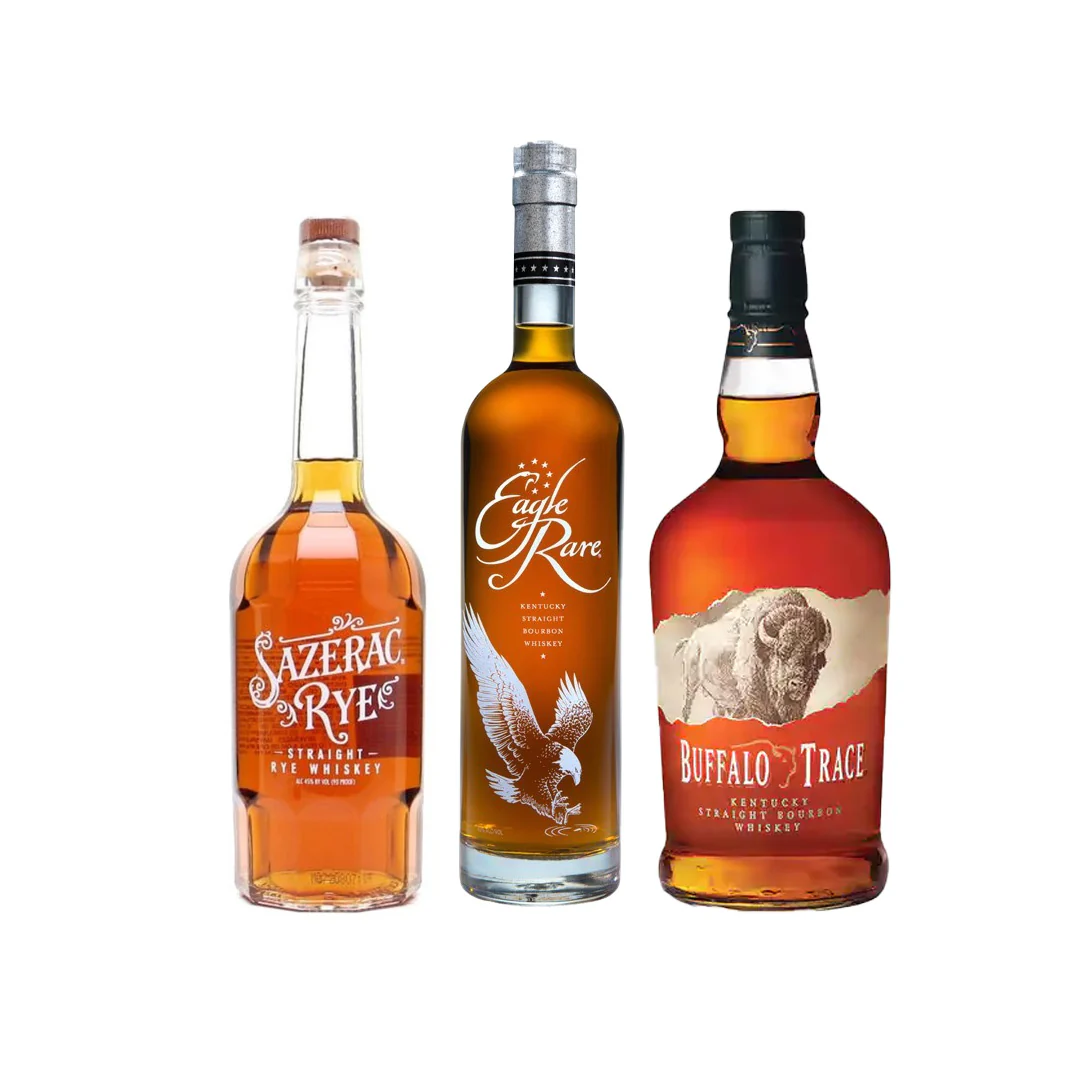 *Buffalo Trace Combo Pack* Eagle Rare 10 Year, Sazerac Rye, Buffalo Trace Bourbon - Nestor Liquor