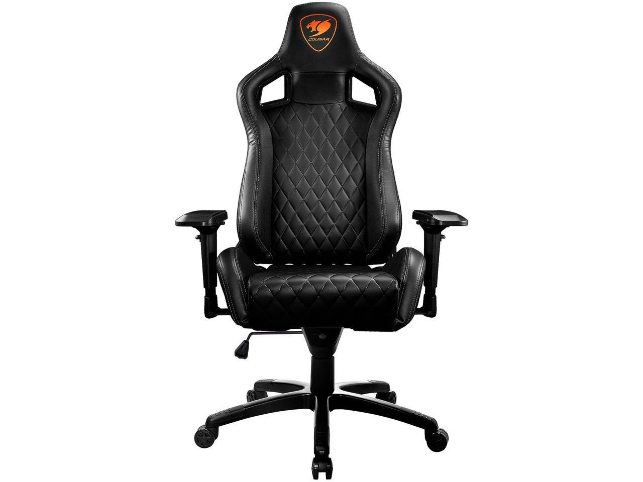 Cougar Armor S (Black) Luxury Gaming Chair with Breathable Premium PVC