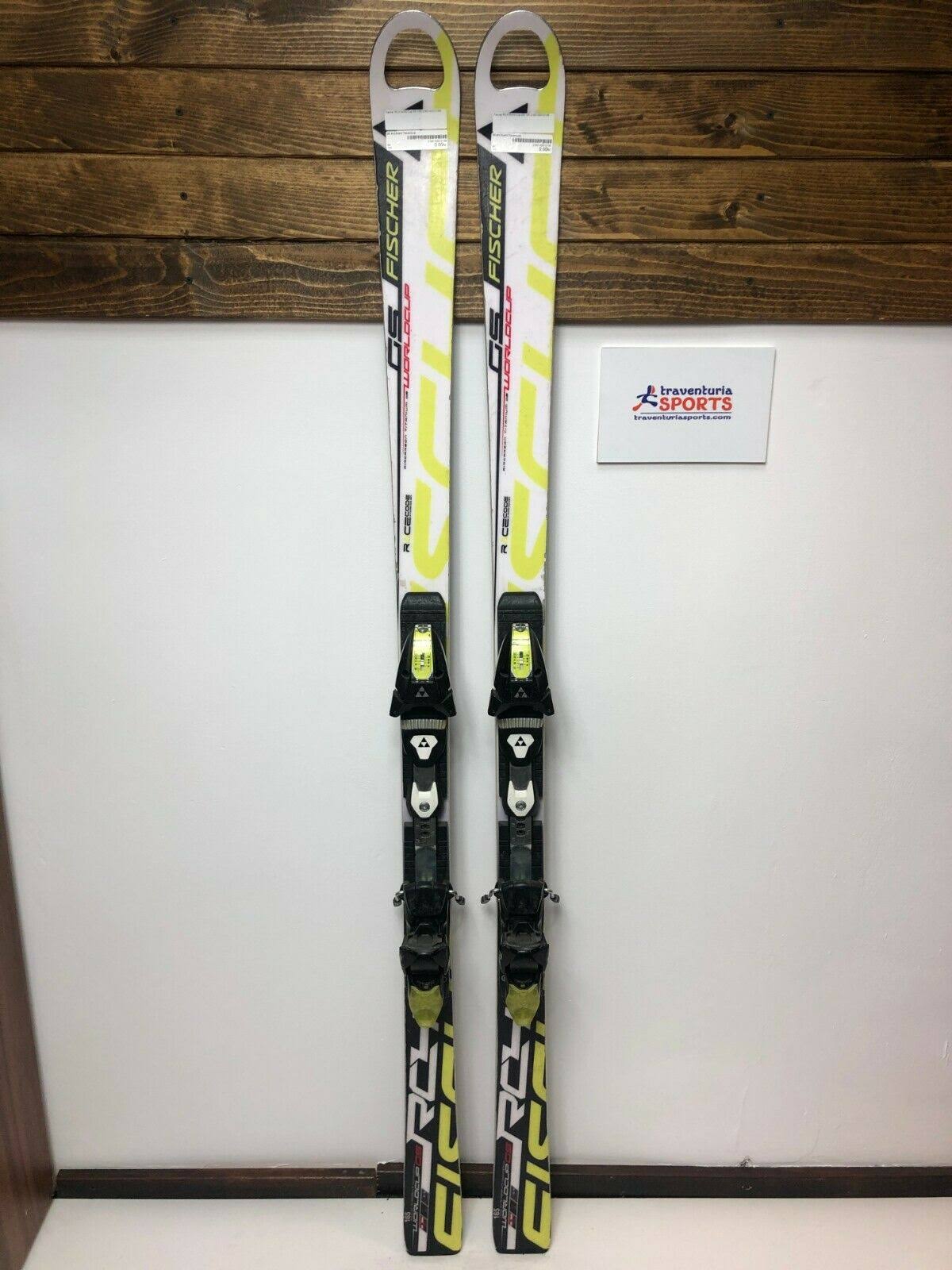 Fischer RC4 World Cup GS 165 cm Ski + Fischer 11 Bindings Winter Sport Fun Snow