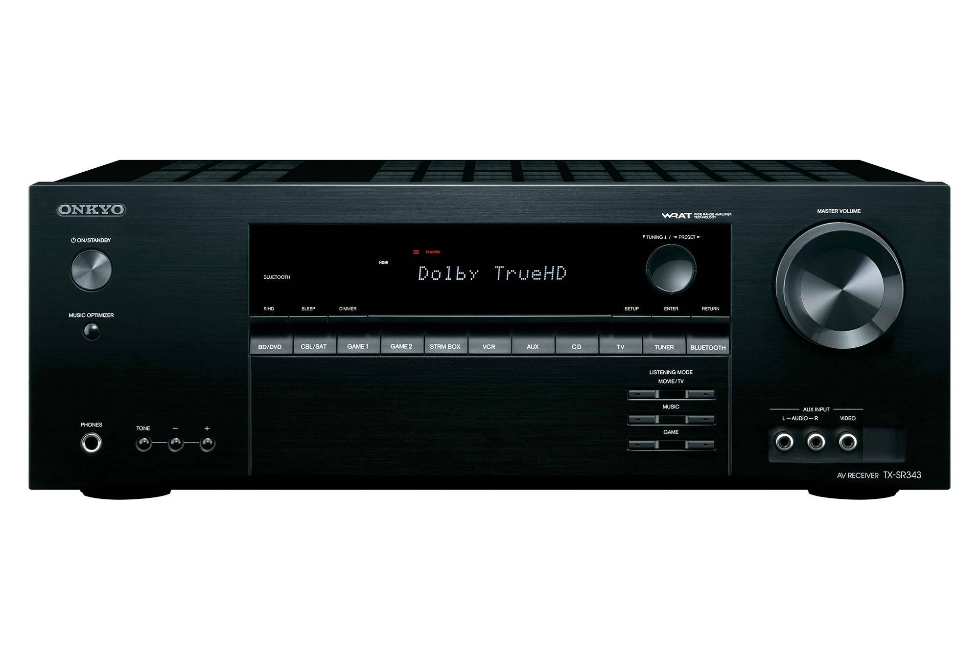 Onkyo Tx-sr343 (B) AV Receiver 5.1ch Corresponding Black