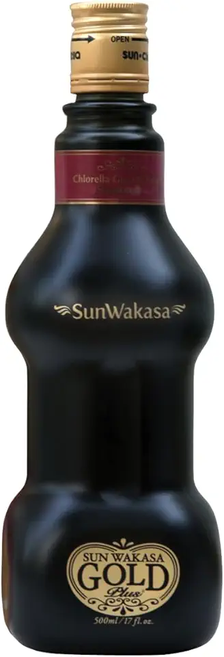 Sun Chlorella Sun Wakasa Gold Plus, 500 ml - Kansas Nuitrition - HNZSDS