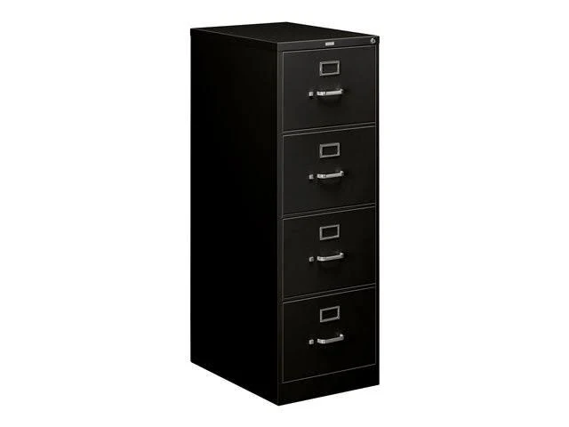 HON 510 Series H514C - Vertical filing cabinet - 4 drawers - black