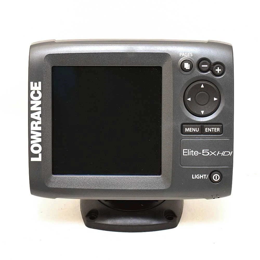 Lowrance Elite 5x HDI - Fishfinder - optional transducer