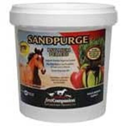 Sandpurge Psyllium Pellets Apple Molasses Sand Colic Horse Equine 5 Pounds - Kansas Nuitrition - HNZSDS