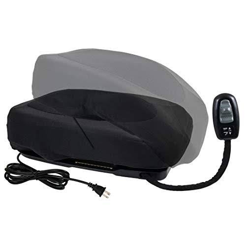 Carex Health Brands Premium Power Lifting Seat, Black, 17 Inches