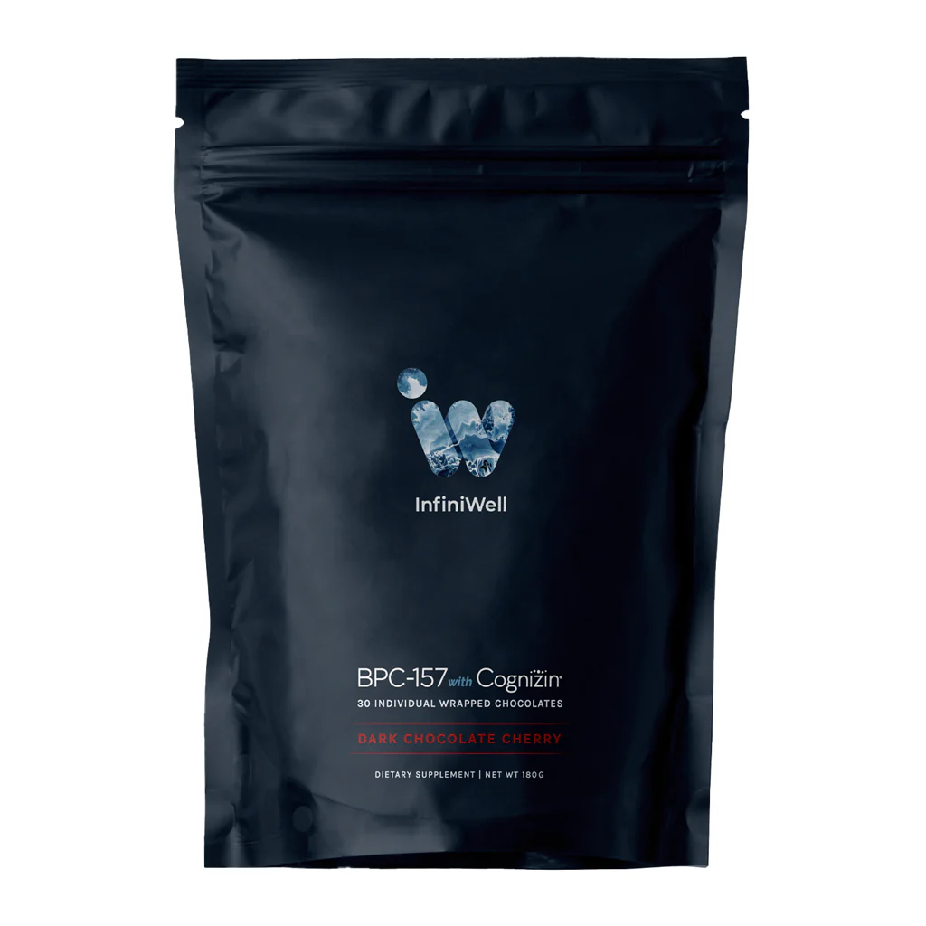 InfiniWell Smart Chocolate BPC-157 (180 grams) 30 servings - Kansas Nuitrition - HNZSDS