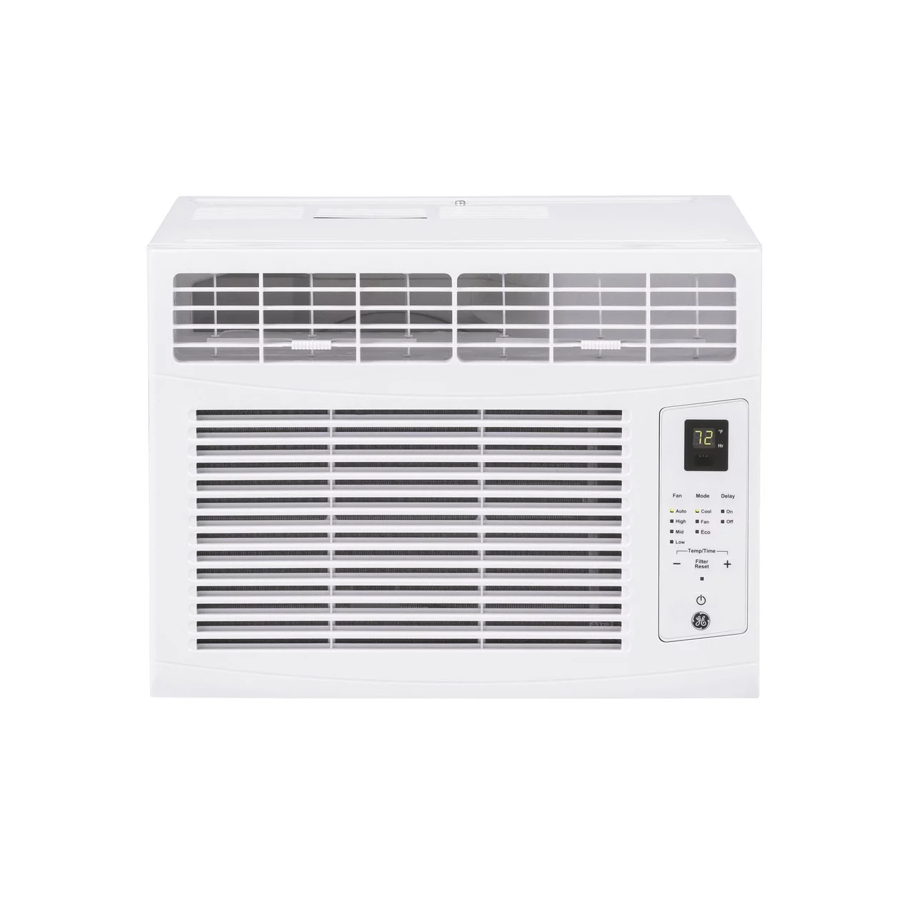 GE AHQ06LZ Window Air Conditioner with 6000 BTU Cooling Capacity, 3 Fan Speeds, 115 Volts, in White