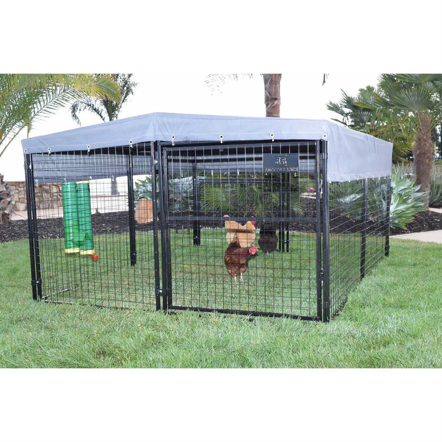 Sale Rugged Ranch Universal Welded Wire Pen Canvas Top - Pet Supplies online store